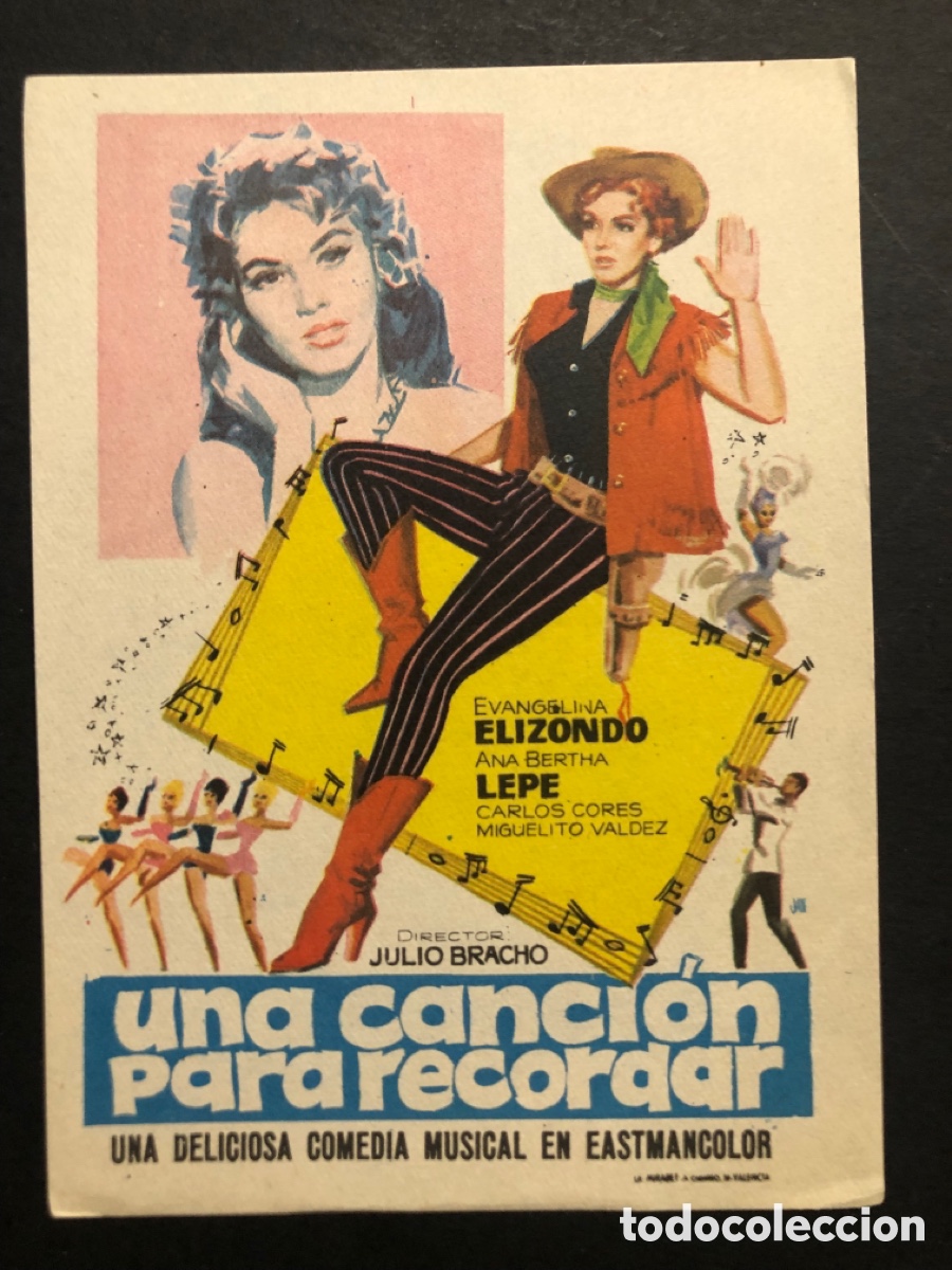 Cine: Programa una canci&oacute;n para recordar Evangelina elizondo A10 - Foto 1