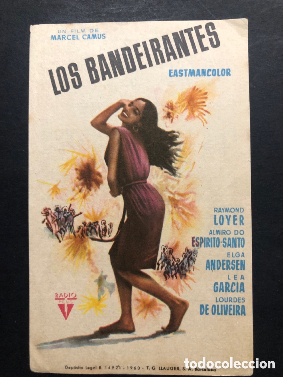 Cine: Programa los bandeirantes con publicidad cine club de soller A10