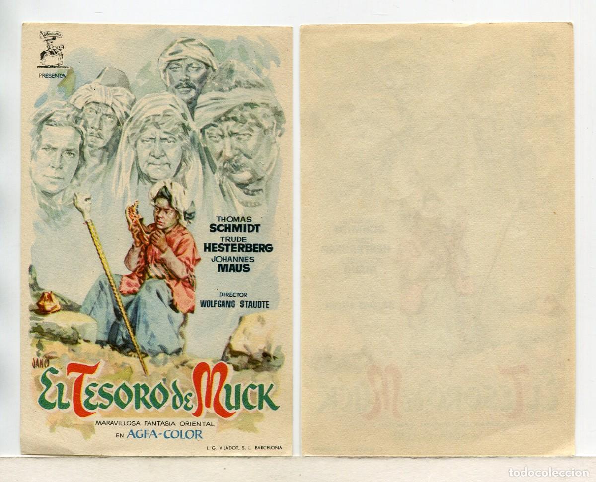 Kino: EL TESORO DE MUCK, con Thomas Schmidt.