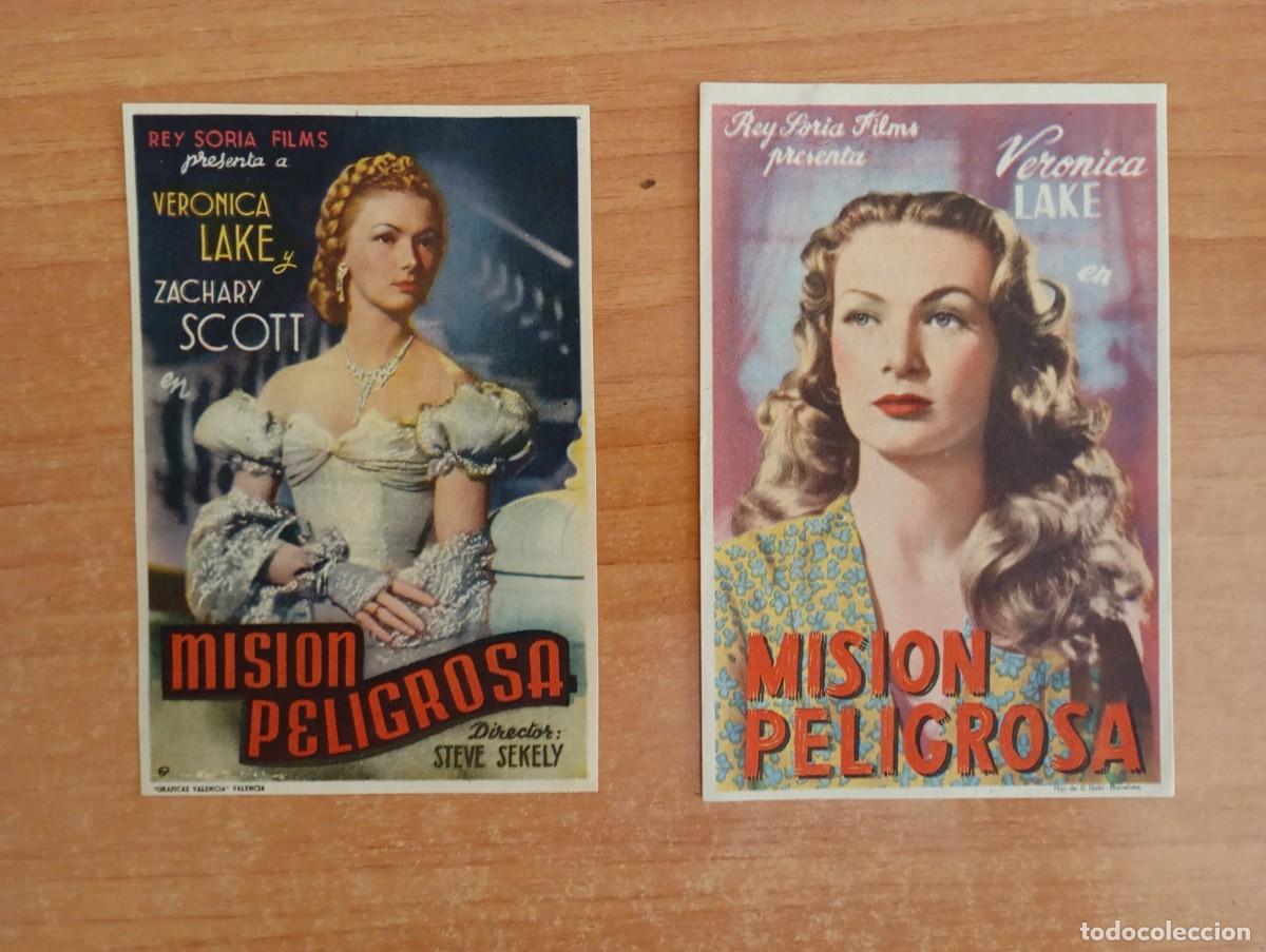 Kino: VERDE2-PROGRAMA DE CINE DE LA PELICULA-- MISION PELIGROSA