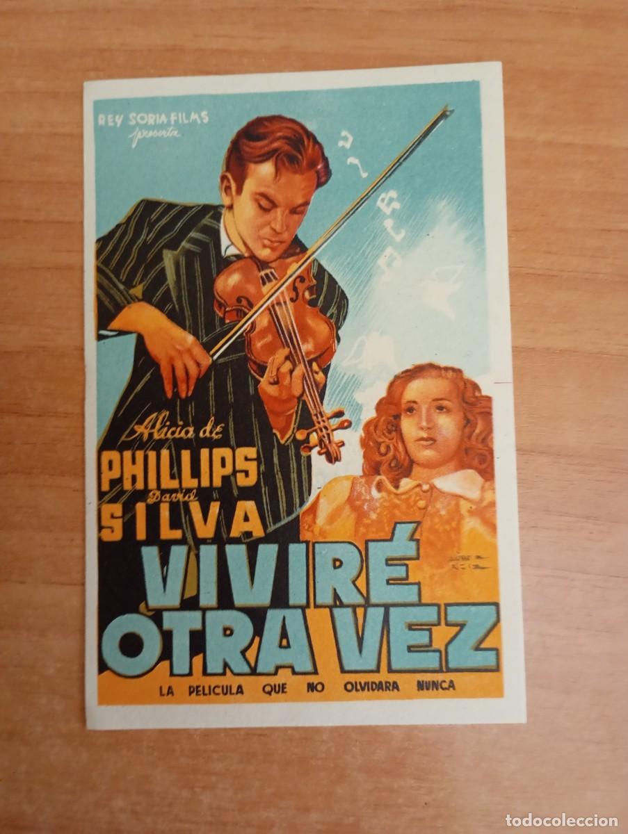 Cine: VERDE2-PROGRAMA DE CINE DE LA PELICULA-- VIVIR&Eacute; OTRA VEZ