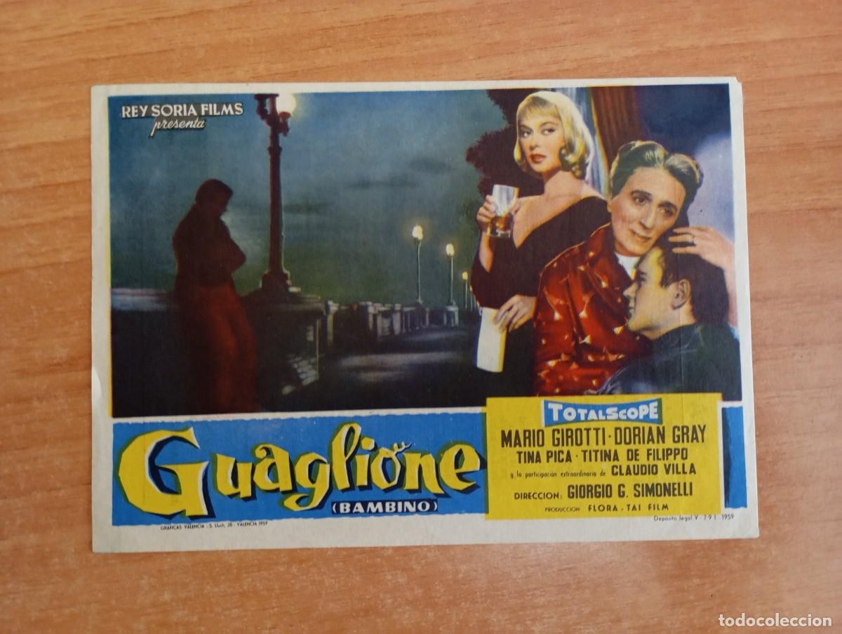 Cine: VERDE2-PROGRAMA DE CINE DE LA PELICULA--GUAGLIONE. BAMBINO