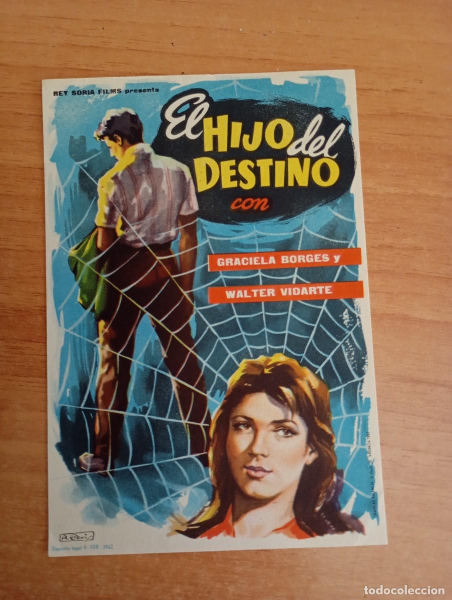 Cine: VERDE2-PROGRAMA DE CINE DE LA PELICULA-- EL HIJO DEL DESTINO