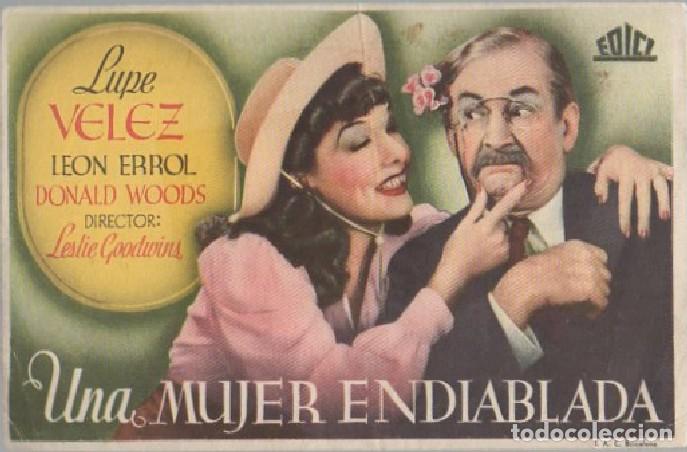 Cine: PROGRAMA DE CINE: UNA MUJER ENDIABLADA PC-7630 - Foto 1