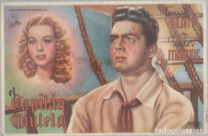 Cine: PROGRAMA DE CINE: EL CAPIT&Aacute;N CANTELA PC-7631 - Foto 1