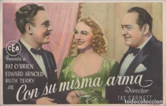 Cine: PROGRAMA DE CINE: CON SU MISMA ARMA PC-7633 - Foto 1
