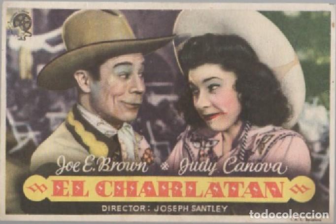 Cine: PROGRAMA DE CINE: EL CHARLAT&Aacute;N PC-7644 - Foto 1