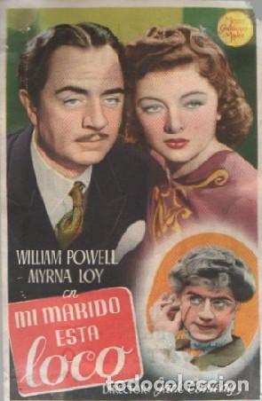 Cine: PROGRAMA DE CINE: MI MARIDO EST&Aacute; LOCO PC-7658 - Foto 1