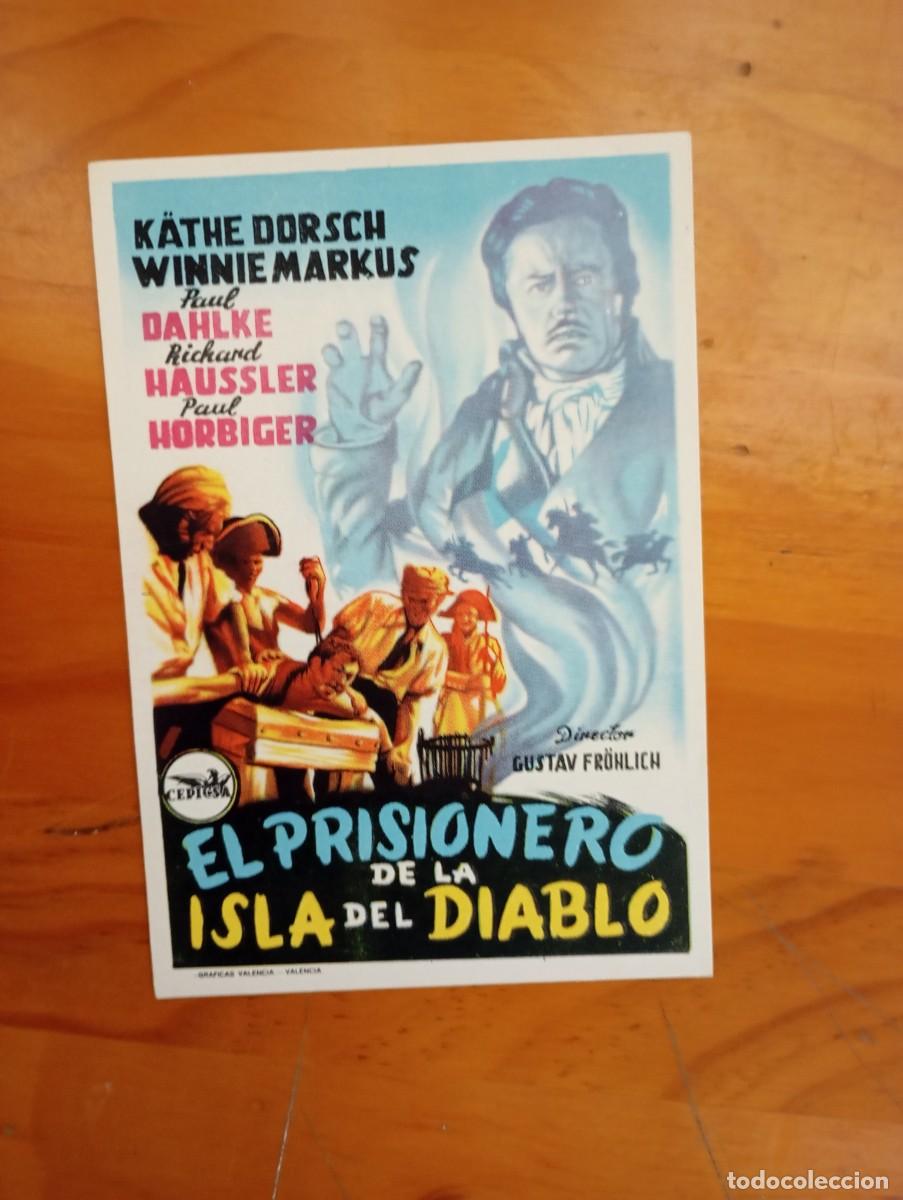 Cine: TAMMY--PROGRAMA DE CINE--- EL PRISIONERO DE LA ISLA DEL DIABLO