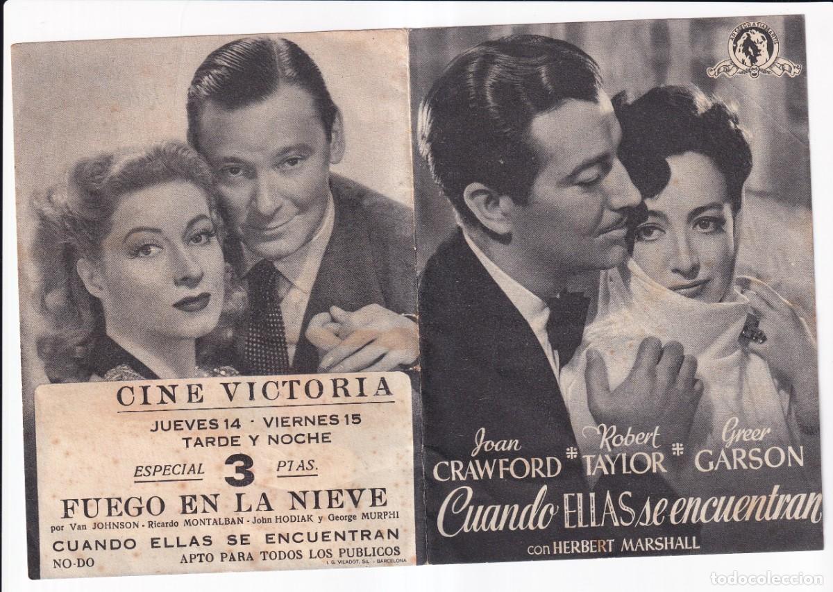 Cine: CUANDO ELLASSEENCUENTRAN :JOAN CRAWFORD - Foto 1