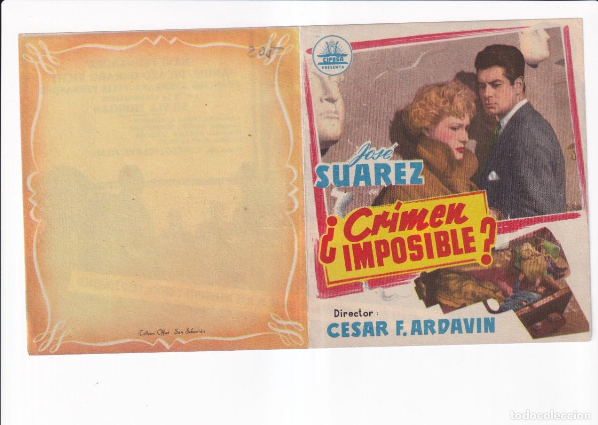 Cine: &iquest;CRIMEN IMPOSIBLE ? :JOSE SUAREZ - Foto 1