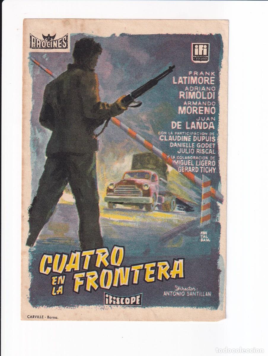 Cine: CUATRO EN LA FRONTERA : FRANK LATIMORE - Foto 1