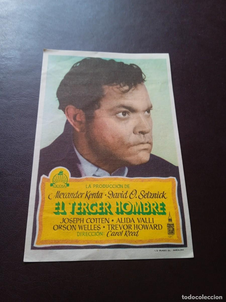 Kino: El tercer hombre con publicidad Cine Goya