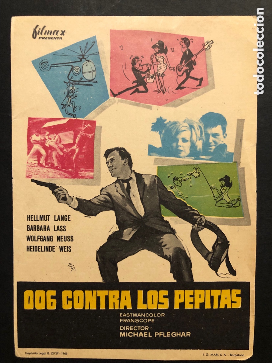 Cine: Programa 006 contra los papitas hellmut lange A9 - Foto 1