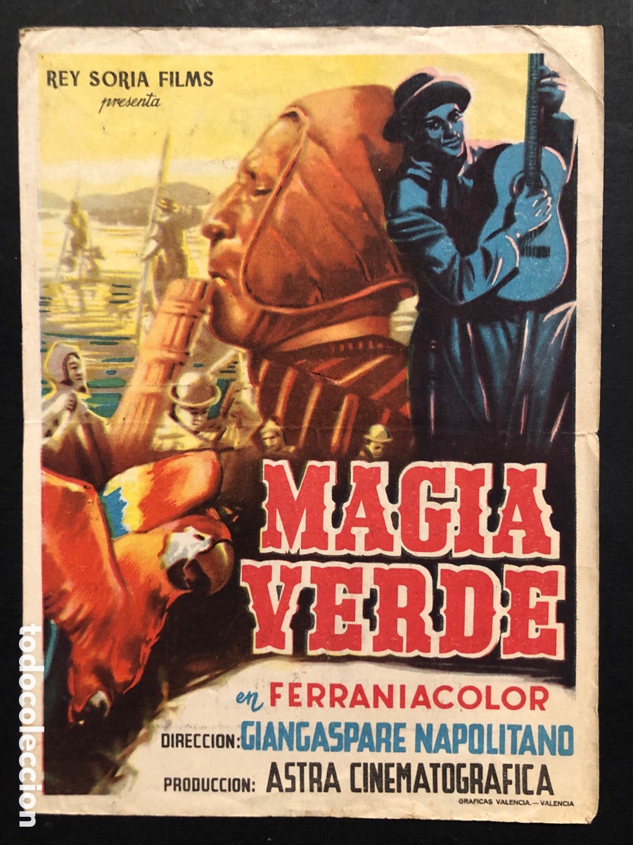 Cinema: Programa Magia verde con publicidad cinema le paris A10