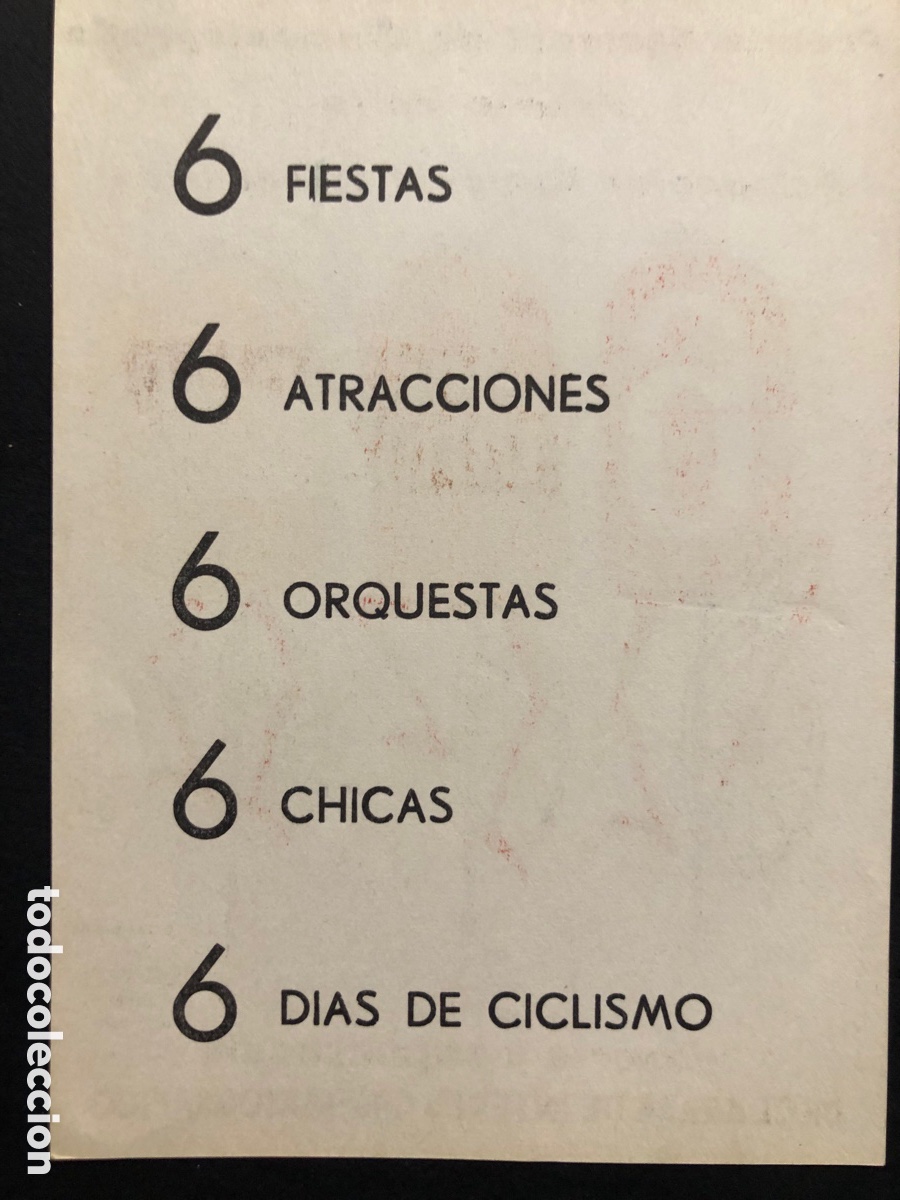 Cine: Programa 6 d&iacute;as ciclistas de madrid con publicidad A10 - Foto 2