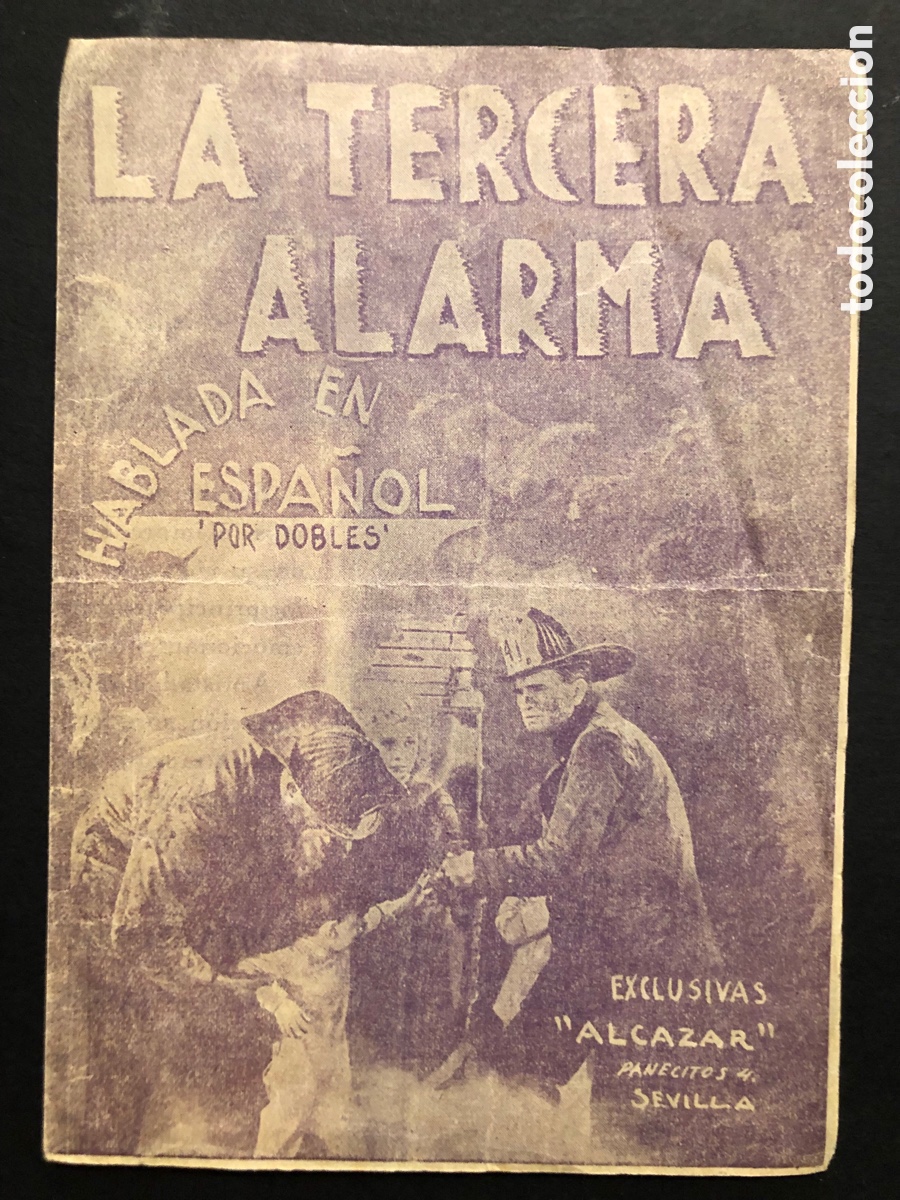 Cinema: Programa la tercera alarma Anita Louise A10