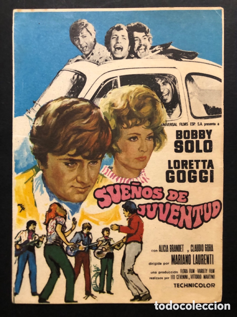 Cinema: Programa sue&ntilde;os de juventud bobby solo A9