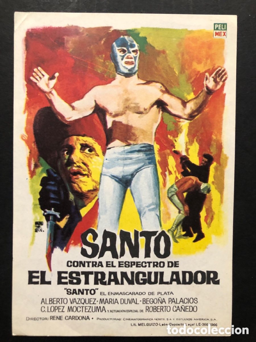 Cinema: Programa santo contra el espectro de el estrangulador A9