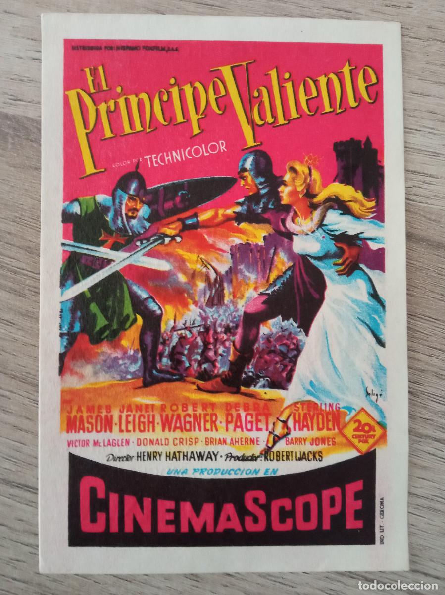 Cine: EL PRINCIPE VALIENTE, JAMES MASON, INAUGURACI&Oacute;N DEL CINE PALAFOX DE ZARAGOZA