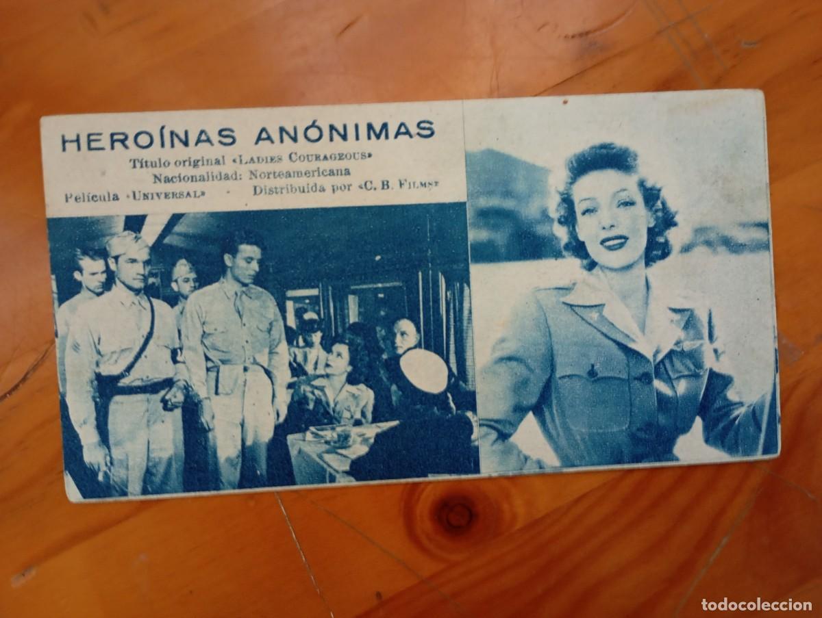 Cine: TAMMY--PROGRAMA DE CINE---FICHA 136--C,T--HEROINAS ANONIMAS