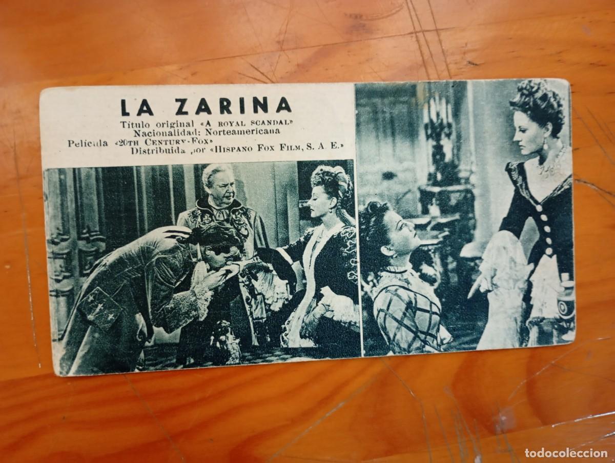 Cine: TAMMY--PROGRAMA DE CINE---FICHA 185--C,T--LA ZARINA