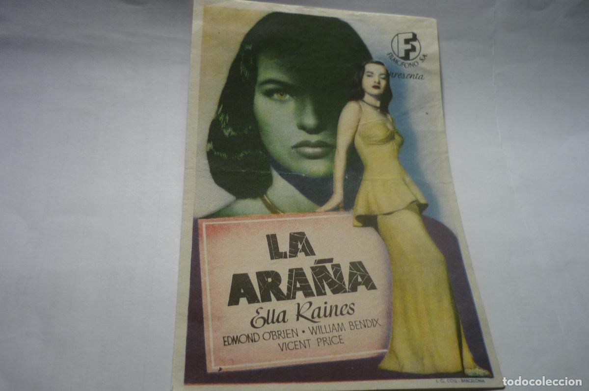 Cine: programa la ara&ntilde;a- ella raines-- sello cine - Foto 1