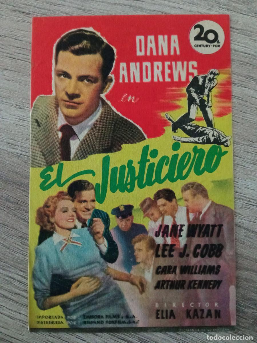 Cine: EL JUSTICIERO, DANA ANDREWS - Foto 1