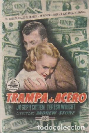 Cine: PROGRAMA DE CINE: TRAMPA DE ACERO PC-7673 - Foto 1