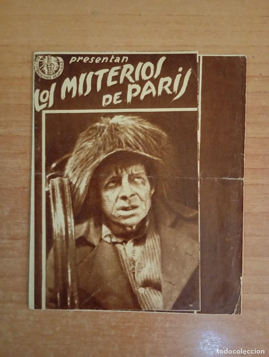 Cine: AL1--PROGRAMA DE CINE DE LA PELICULA--- LOS MISTERIOS DE PAR&Iacute;S. ct