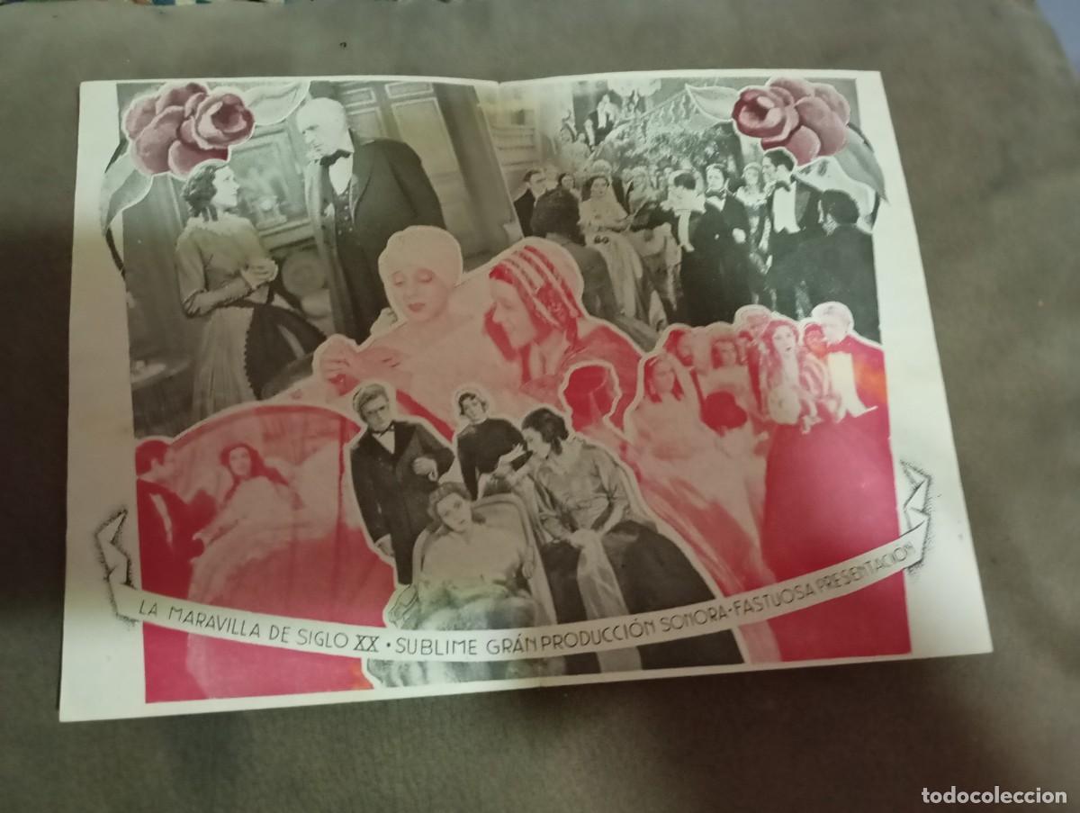Cine: AL1--PROGRAMA DE CINE DE LA PELICULA--- LA DAMA DE LAS CAMELIAS - Foto 2