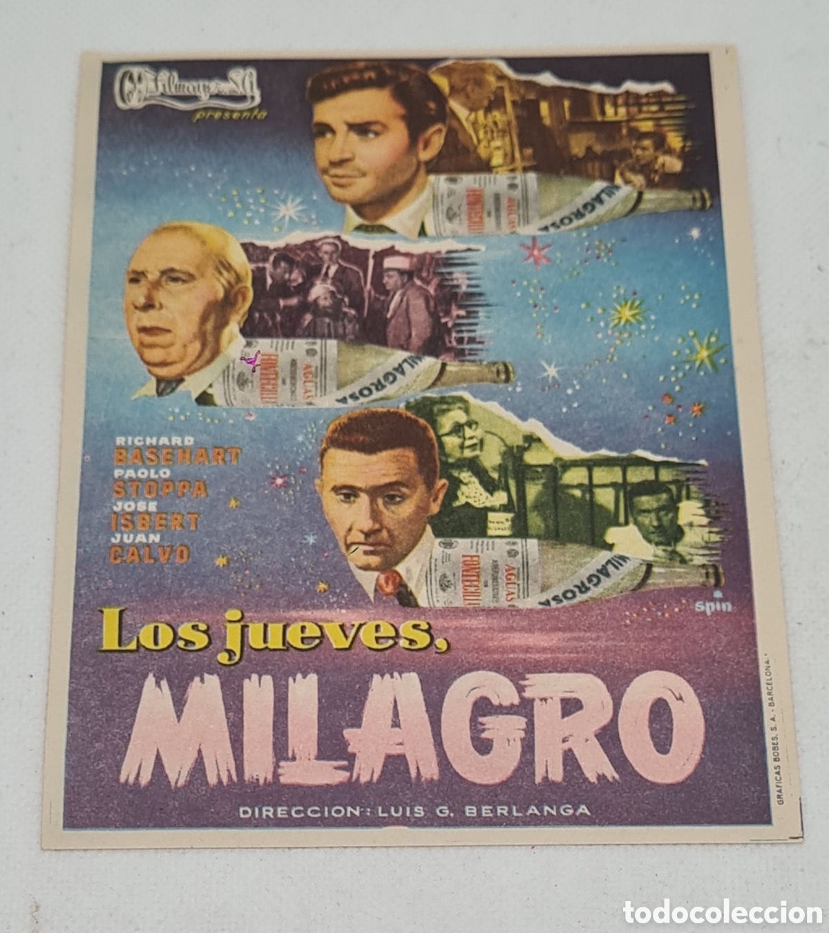 Cine: PROGRAMA MANO CINE ORIGINAL LOS JUEVES MILAGRO - Foto 1