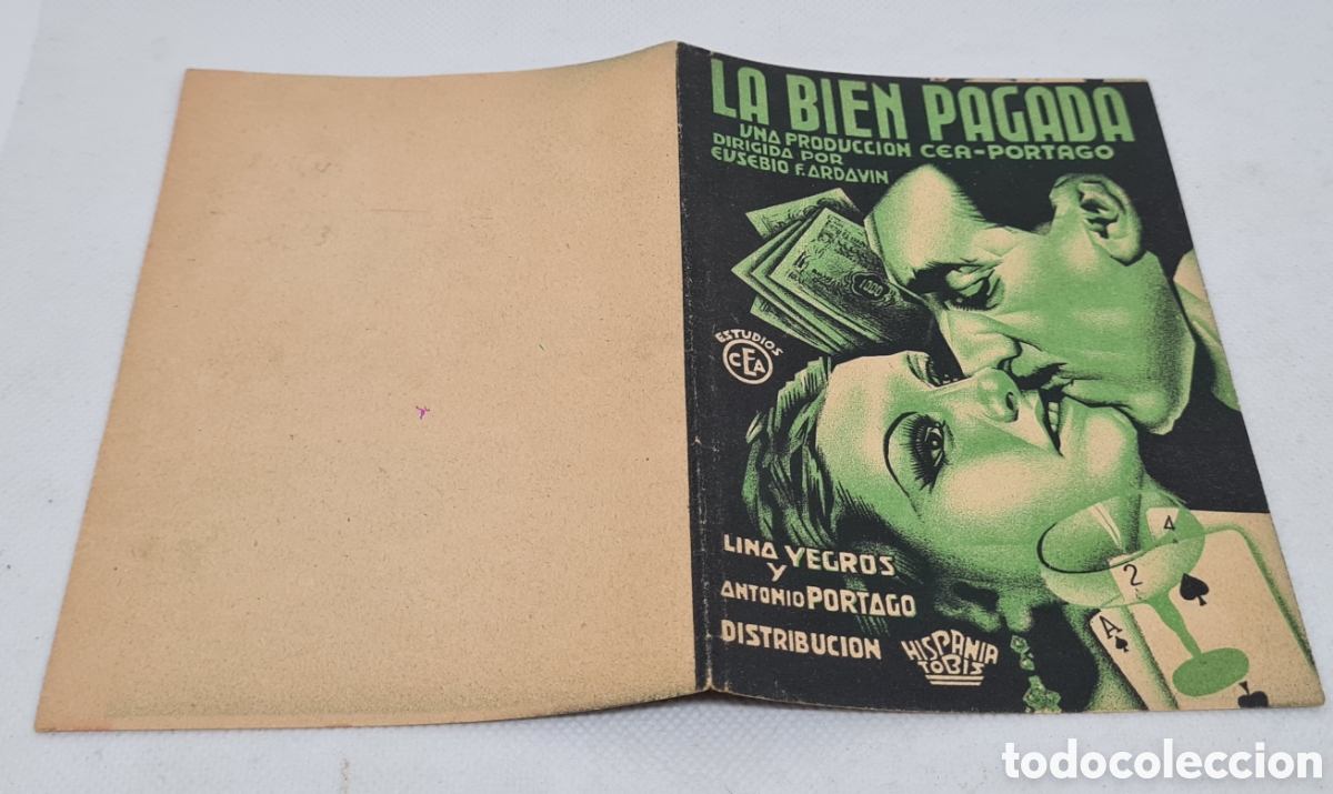 Cine: PROGRAMA MANO CINE ORIGINAL LA BIEN PAGADA - Foto 2