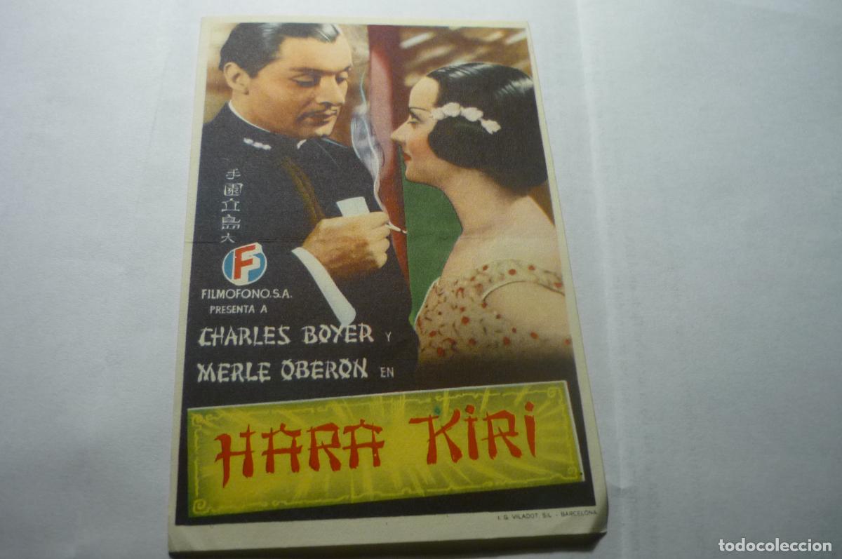 Cine: programa hara kiri charles boyer.- - Foto 1