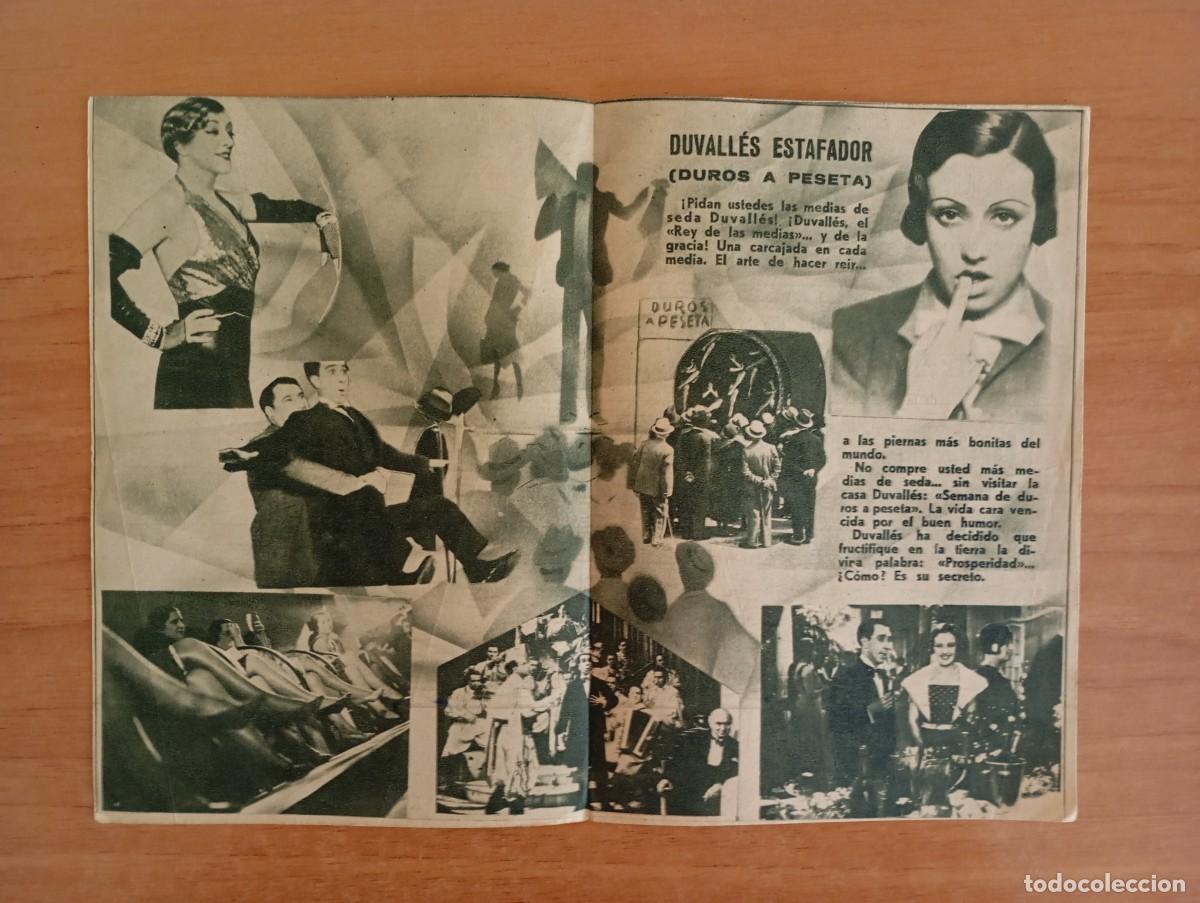 Cine: AL1--PROGRAMA DE CINE DE LA PELICULA---DUVALLES ESTAFADOR - Foto 2