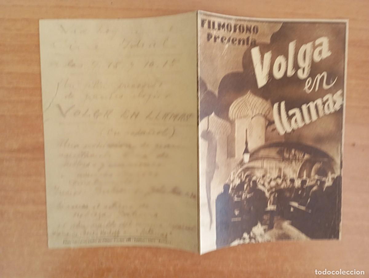 Kino: AL1-- PROGRAMA DE CINE DE LA PELICULA--- VOLGA EN LLAMAS