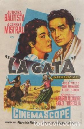 Cine: PROGRAMA DE CINE: LA GATA PC-7687 - Foto 1