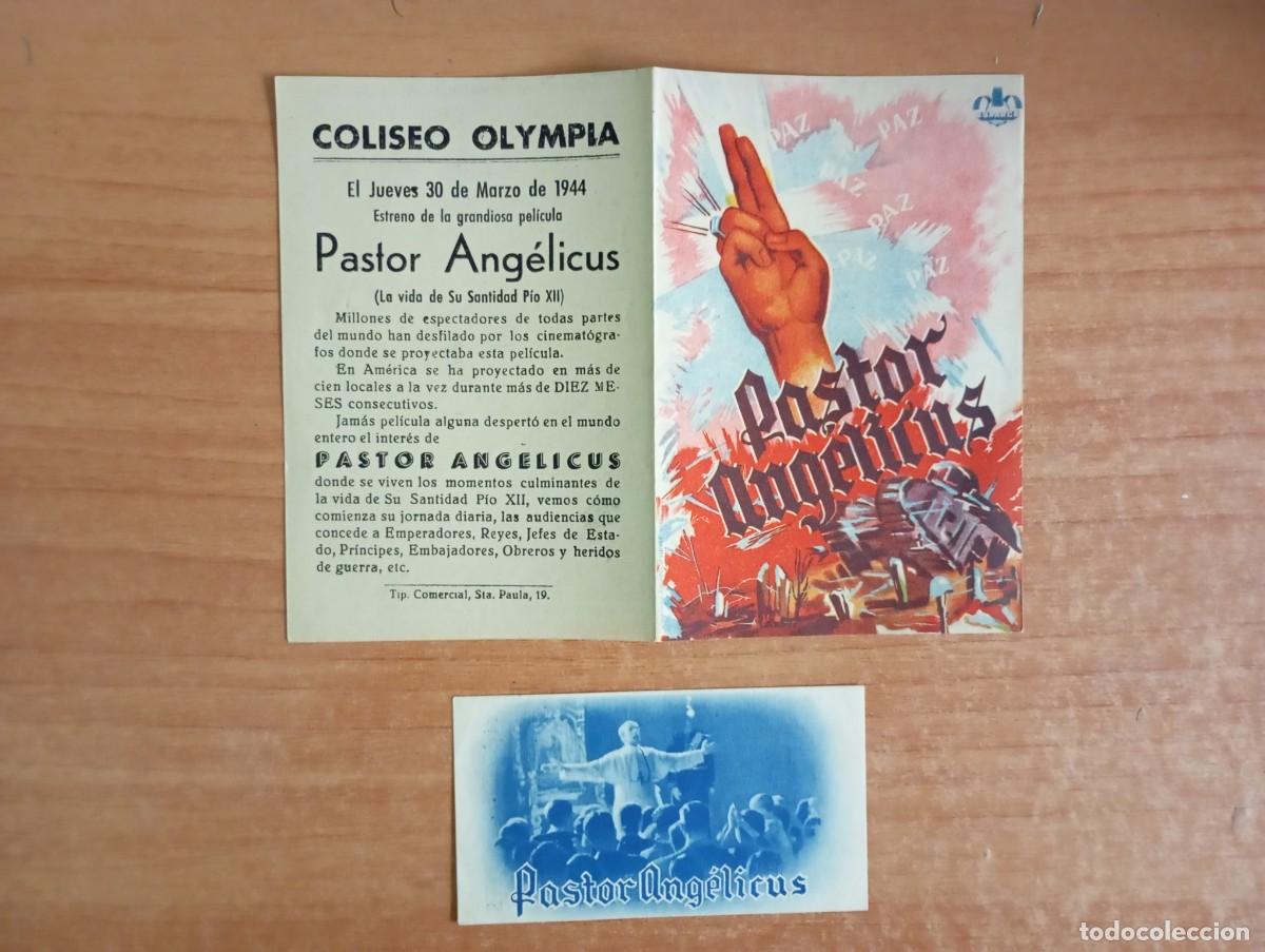 Cinema: AL1-- PROGRAMA DE CINE DE LA PELICULA---PASTOR ANGELICUS
