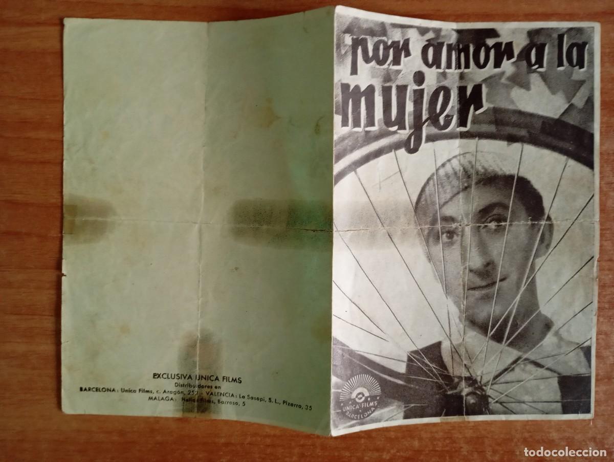 Kino: AL1-- PROGRAMA DE CINE DE LA PELICULA--- POR EL AMOR A LA MUJER