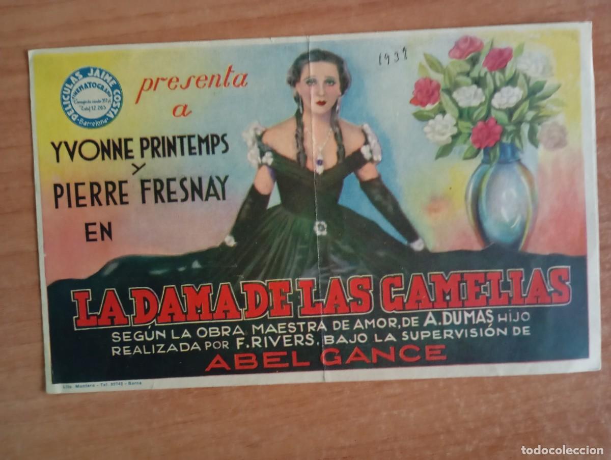 Kino: AL1-- PROGRAMA DE CINE DE LA PELICULA--- LA DAMA DE LAS CAMELIAS