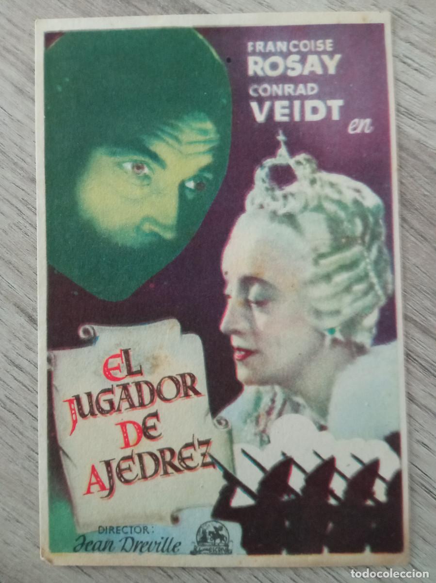 Cinema: EL JUGADOR DE AJEDREZ, FRANCOISE ROSAY, CONRAD VEIDT