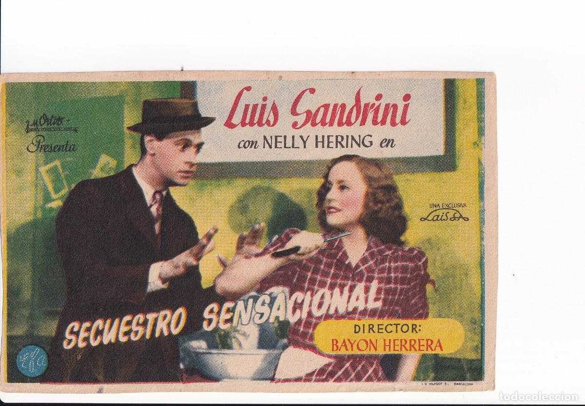 Cine: SECUESTRO SENSACIONAL : LUIS SANDRINI - Foto 1