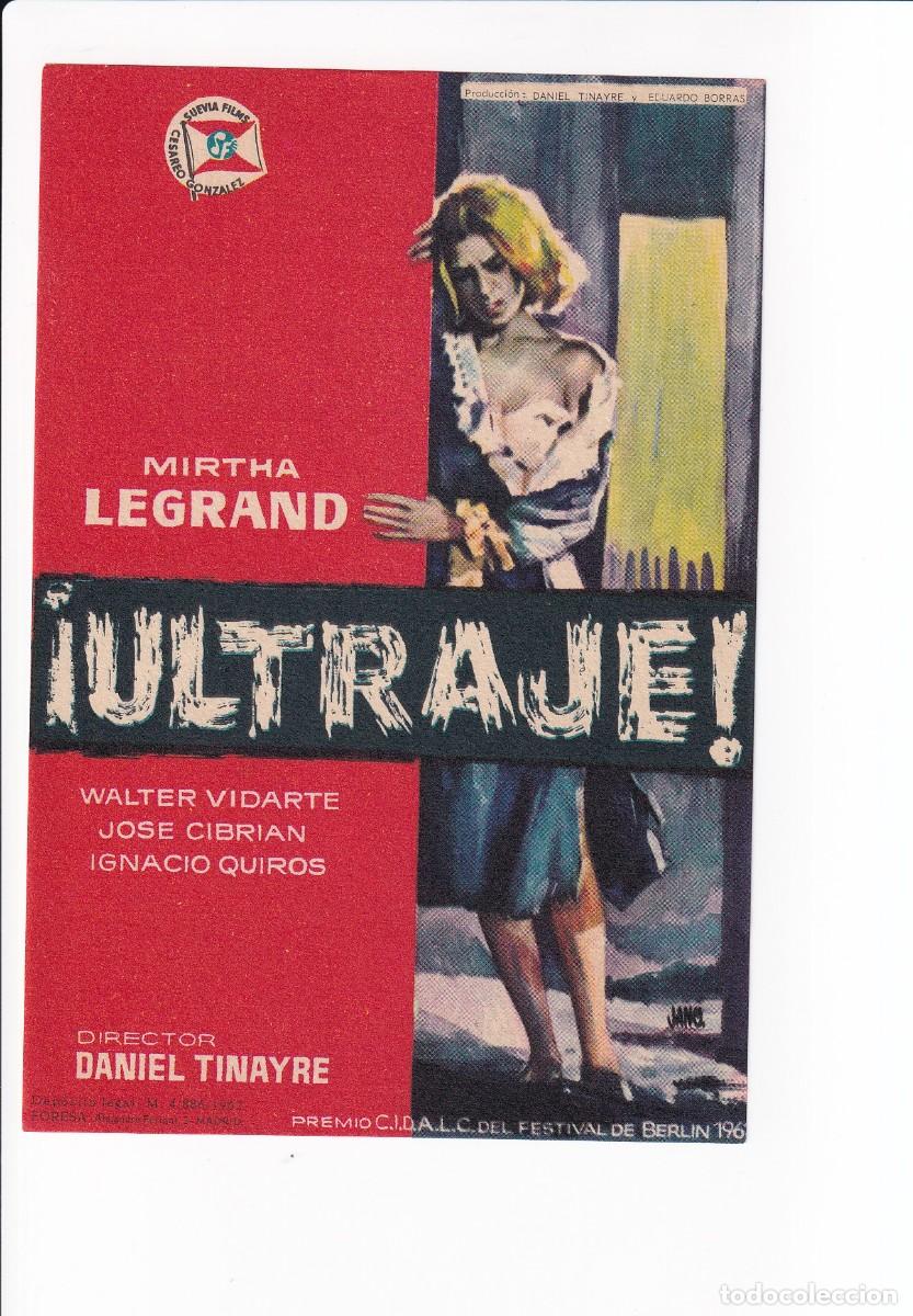 Cine: ULTRAJE : MIRTHA LEGRAND - Foto 1
