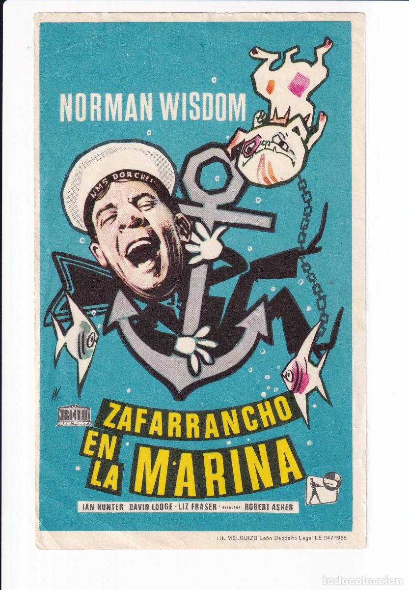 Cine: ZAFARRANCHO EN LA MARINA : NORMAN WISDOM - Foto 1