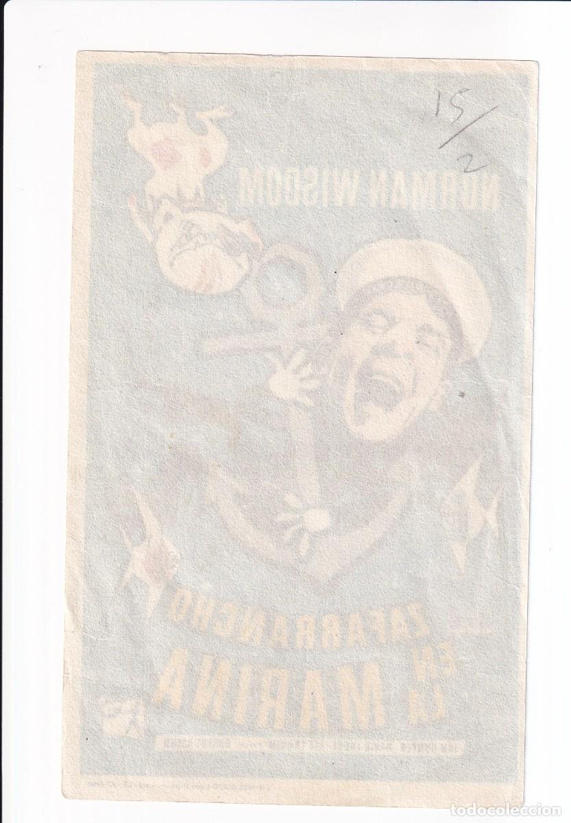 Cine: ZAFARRANCHO EN LA MARINA : NORMAN WISDOM - Foto 2