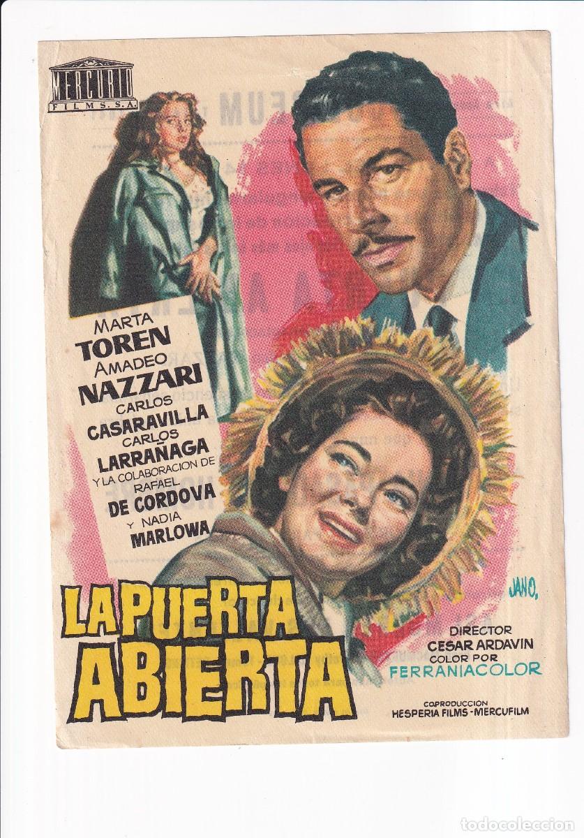 Cine: LA PUERTA ABIERTA .- MARTA TOREN - Foto 1