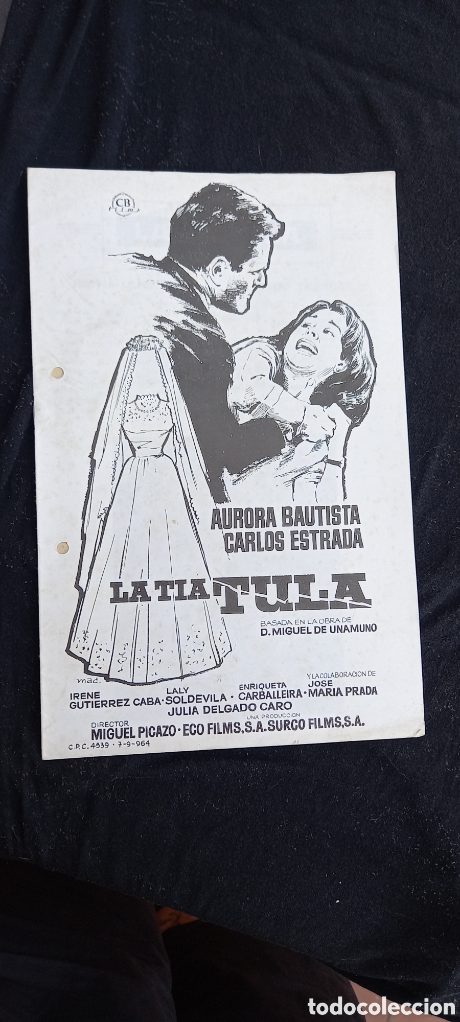 Cine: ANTIGUO PROGRAMA DE CINE LA TIA TULA - Foto 10