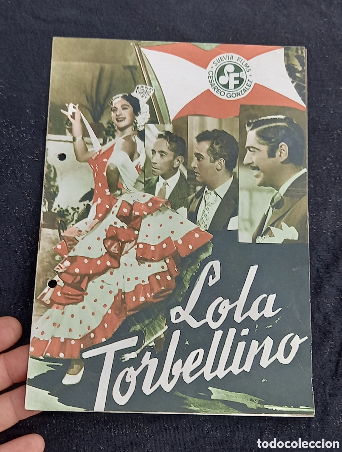 Cine: ANTIGUO PROGRAMA DE CINE LOLA TORBELLINO - Foto 1