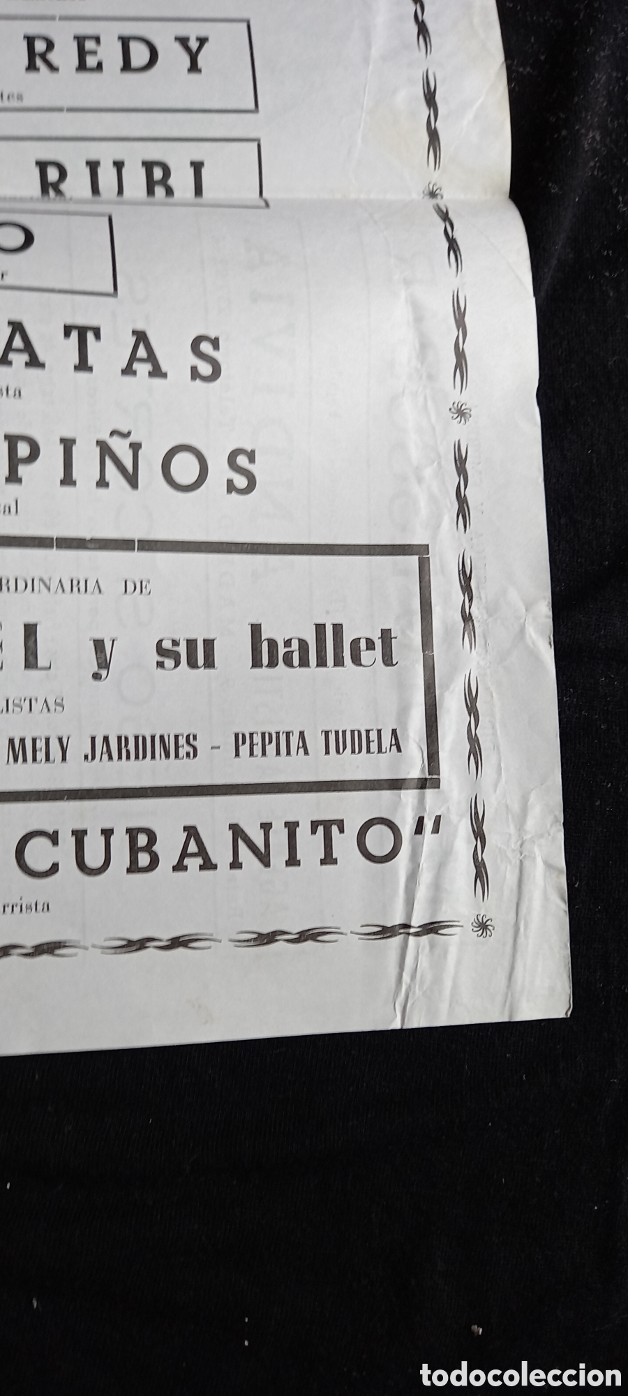 Cine: ANTIGUO PROGRAMA DE CINE ,SIEMPRE LA COPLA ,MANOLO ESCOBAR - Foto 4