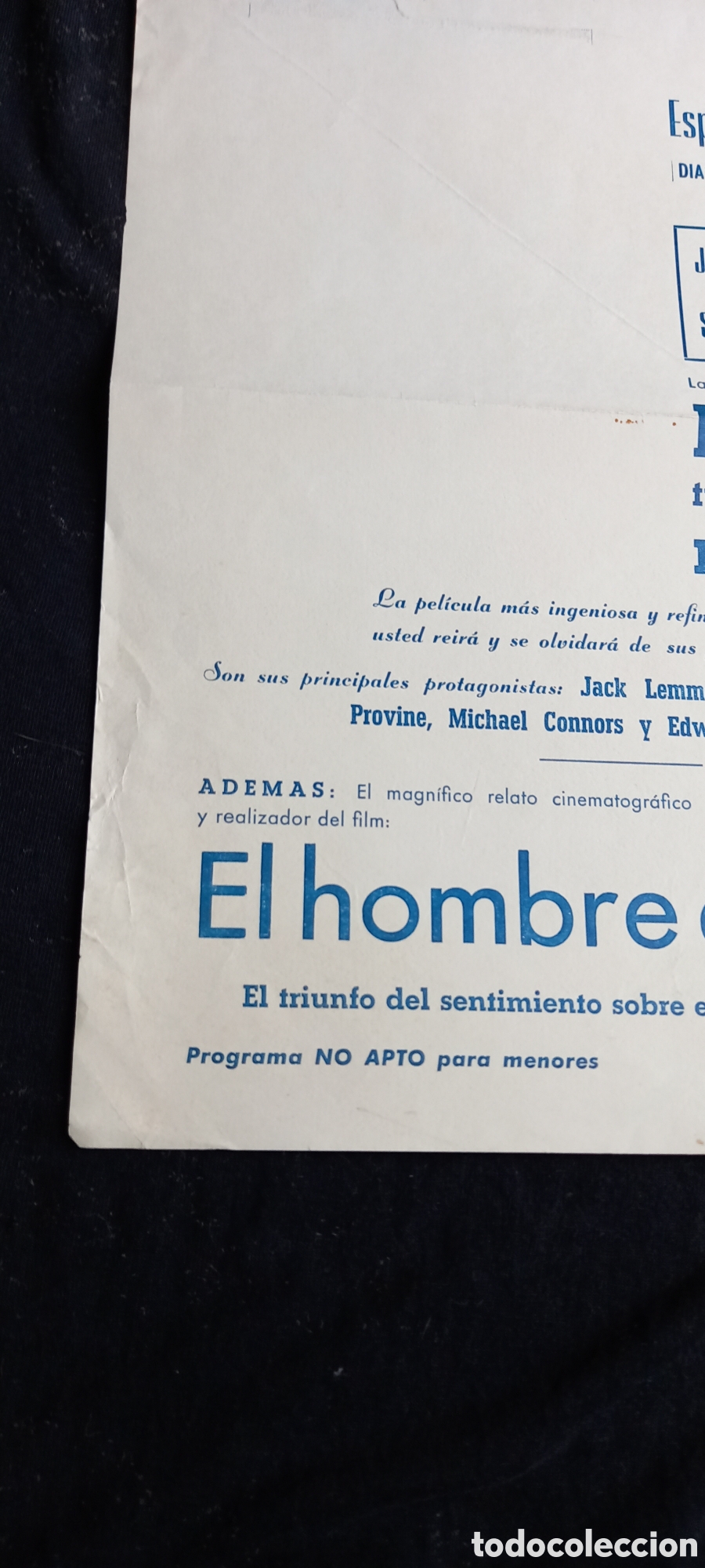 Cine: ANTIGUO PROGRAMA DE CINE - Foto 4